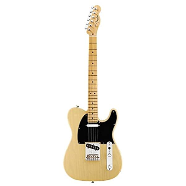 Fender 60º Aniversario Telecaster Guitarra Eléctrica Color Negro Guardia Rubio Diapasón De Madera De Arce 116112768