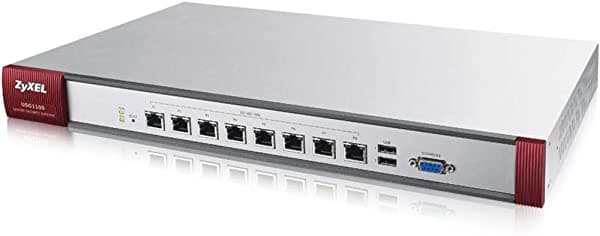 Zyxel Zywall Firewall Utm De 6.0 Gbps Hasta 200 Usuarios - Incluye Paquete De Servicios Utm De 1 Año [Usg1100]
