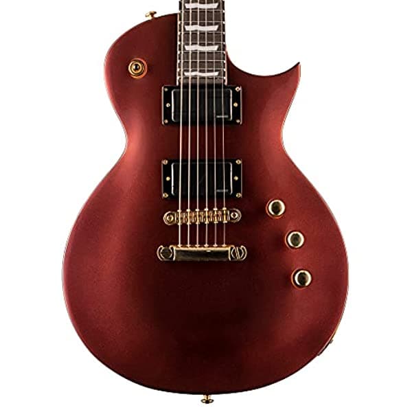 Esp 6 Cuerdas Ltd Deluxe Ec-1000 Guitarra Eléctrica Oro Andromeda Derecha (Lec1000Goldand)