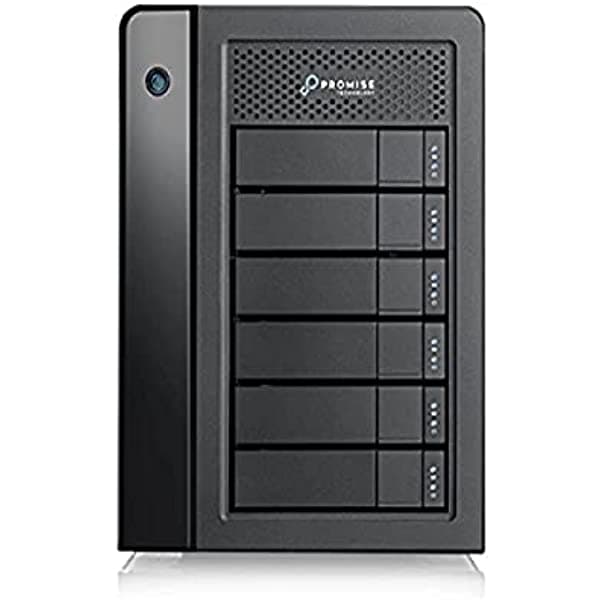 Promise Pegasus3 Pc Edition R6 Das Array - 6 X Hdd Compatible - 24 Tb Hdd Capacidad Soportada PRMPEG3R624TB