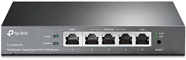 TP-Link Safestream - Router Vpn De Banda Ancha (1 Gb Puerto Wan 4 Gb) FBA_TL-R600VPN