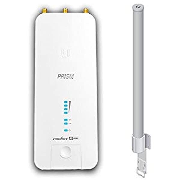 Ubiquiti Networks Airprism Basestation Rp-5Ac-Gen2-Us 5 Ghz Ac Con Antena Amo-5G10 10 Dbi Omni (Versión De Ee. Uu.)