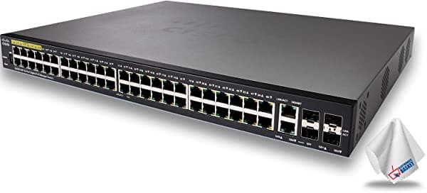 Cisco Sg350-10Mp 350 Series 10-Port Poe+ Managed Gigabit Ethernet Switch (Sg350-10Mp-K9) SG350-52P-K9-NA