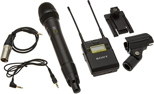 Sony Uwpd12/14 Handheld Micrófono Tx Y Rx Sistema Inalámbrico Portátil