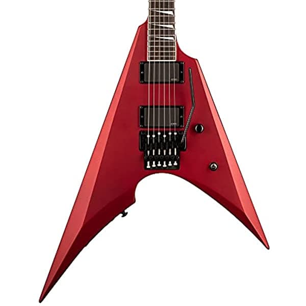 Esp 6 Cuerdas Ltd Arrow-1000 Guitarra Eléctrica Candy Apple Rojo Satén Derecha (Larrow1000Cars)