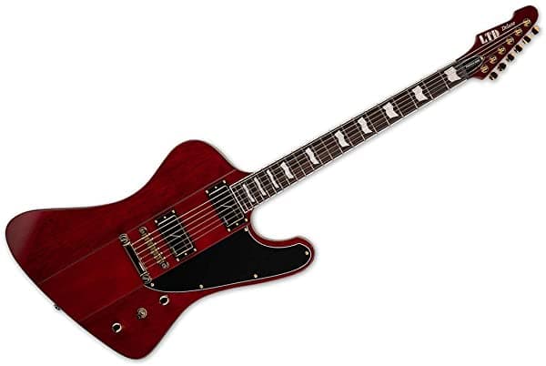Esp Guitarra - Guitarra Eléctrica (6 Cuerdas Ver A Través De Cereza Negra Derecha (Lphoenix1000Stbc)
