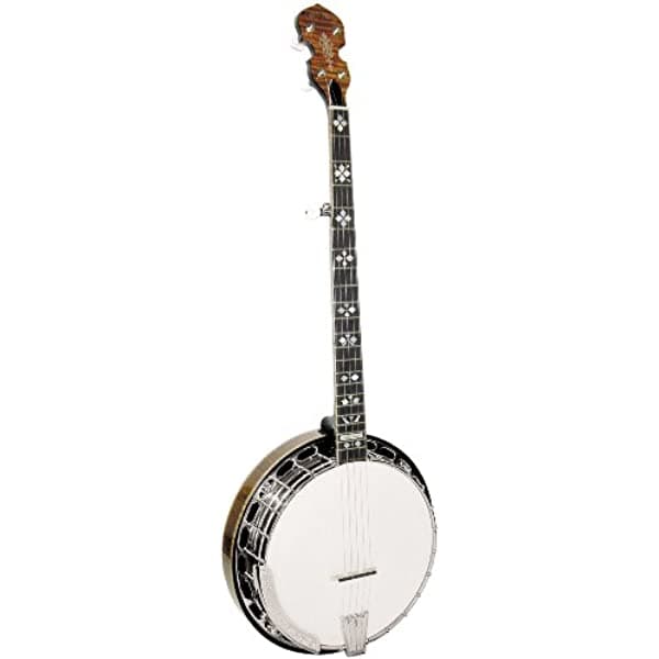 Gold Tone Oro Tono Ob-250 Orange Blossom Banjo (Cinco Cadena Café)