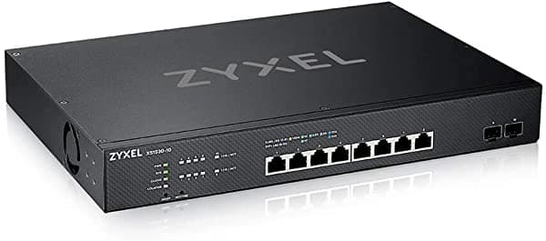Zyxel Switch Gig Multi-Gig De 8 Puertos + 2 Conmutador Inteligente Nebulaflex De Fibra De 10G. [Xs1930-10] XS1930-10-ZZ0101F