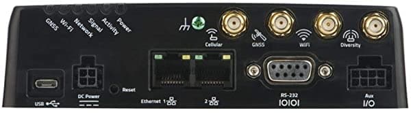 Sierra Inalámbrico Airlink Lx60 Dual Gigabit Ethernet Lte Router Con Wi-Fi + Gnss Para Verizon- Dc Cable De Alimentación 1103827