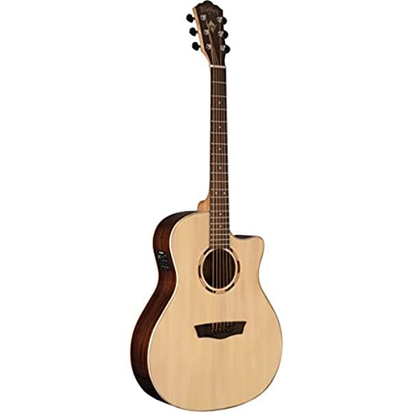 Washburn Woodline Series Wlo20Sce - Guitarra Acústica Y Eléctrica Natural