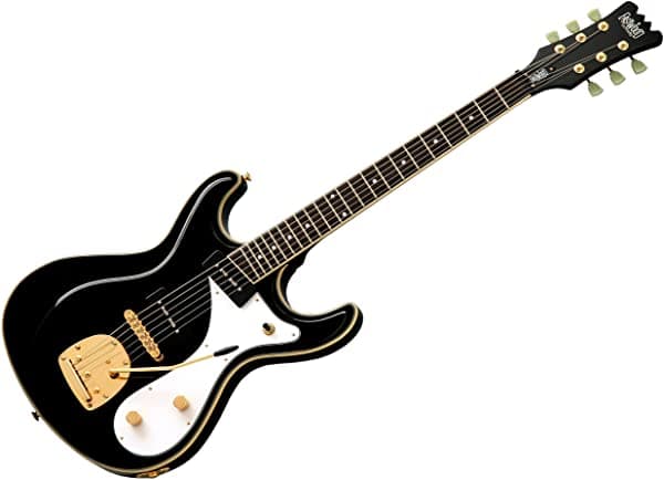 Eastwood Sidejack Dlx Guitarra - Negro Eastwood Sidejack DLX Guitar - Black