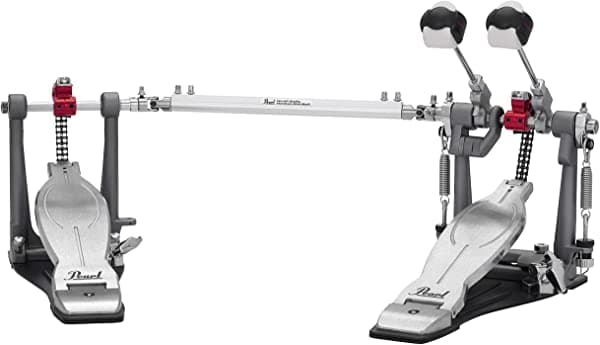 Pearl Eliminator Solo Red Cam Double Bajo Drum Kick Pedal (P1032R)