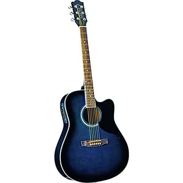 EKO Guitars Guitarra Electroacústica de 6 Cuerdas para Diestros Blue Sunburst (06216630)