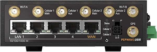 Peplink Ubr Lte Dual-Cellular Router| Solución Wan Todo En Uno | Conectividad Irrompible Desde El Primer Momento | Garantía Primecare De 1 Año | Ubr-Lte-Us-T-Prm
