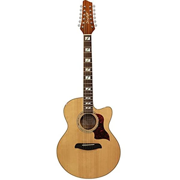 Sawtooth Maple Series - Guitarra Acústica Con 12 Cuerdas Right-Handed ST-MPL-AEJC-12