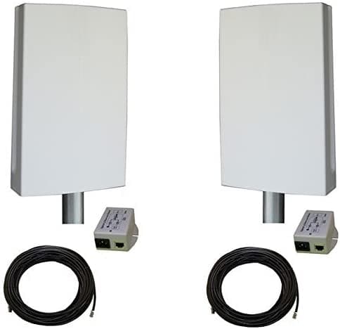 e-zy.net El Ez-Bridge Ezbr-0214Hd+ Hd 2.4Ghz Sistema De Punto A Punto Inalámbrico Para Exteriores