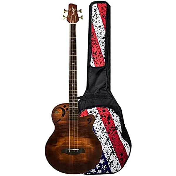 Sawtooth Rudy Sarzo Signature - Bajo Electroacústico Incluye Funda Acolchada ST-AB24EC-FMSV