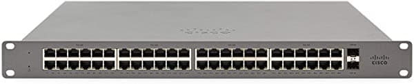 Meraki Go By Cisco | 48 Port Network Switch | Cloud Managed | [Gs110-48-Hw-Us]