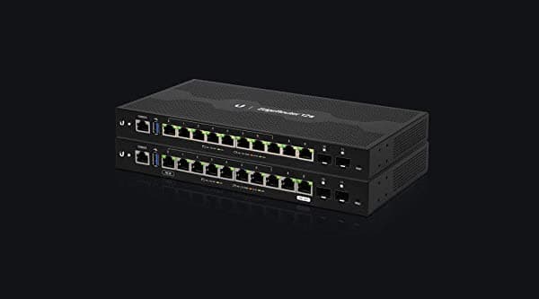 Ubiquiti Networks Edgerouter 12 Router Gigabit De 10 Puertos Con Paso Poe Y 2 Puertos Sfp (Er-12)