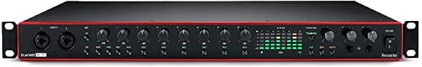 Focusrite Scarlett 18i20 3rd Gen Interfaz de Audio USB para Grabación y Producción - Alta Fidelidad y Calidad de Estudio AMS-SCARLETT-18I20-3G