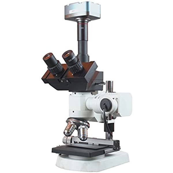 Radical 1200 X Industrial Luz Reflejada Microscopio Metalúrgico Con Xy Etapa 5 Mpix Cámara Usb 2V-ARKY-B27E