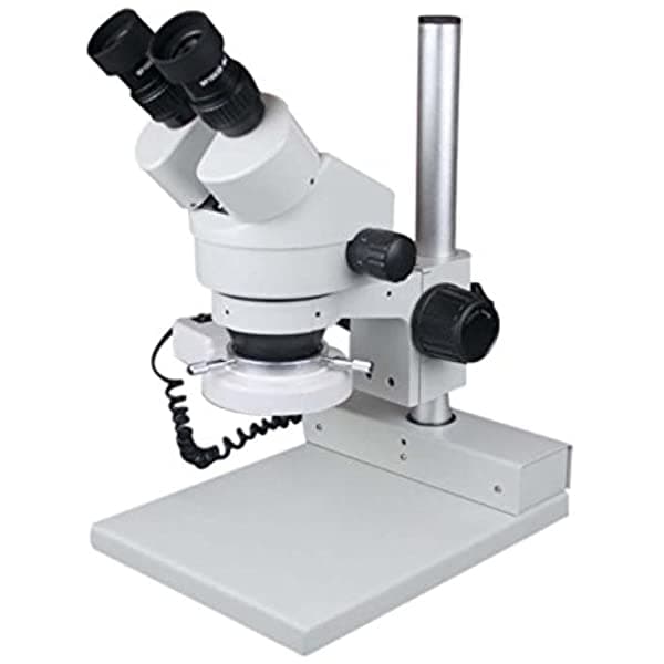 Radical - Microscopio De Circuito Impreso Industrial Con Zoom (6.496 In 45X Con Luz Circular) RSM8FCL