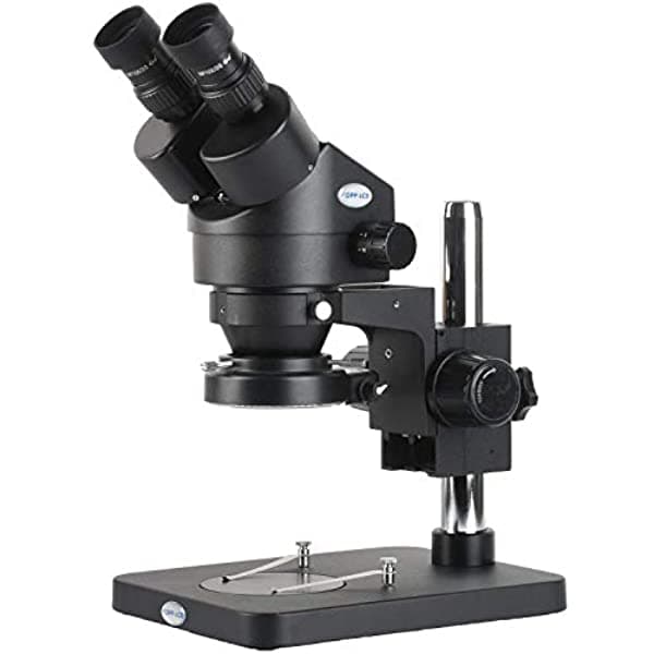 Koppace Microscopio Estéreo Binocular Negro 3.5X-90X 144 Led Anillo De Luz Microscopio De Reparación De Teléfono Móvil Wf10X Y Wf20X Oculares