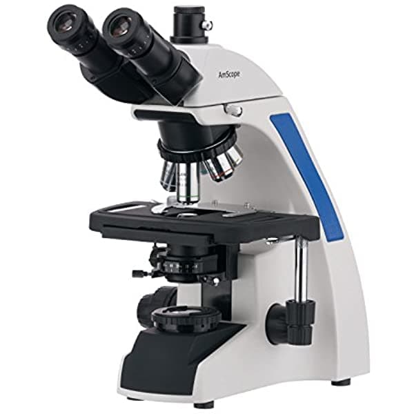 Amscope T720Qc 40X-2500X Plan Infinity Kohler Laboratory Trinocular Compuesto Microscopio