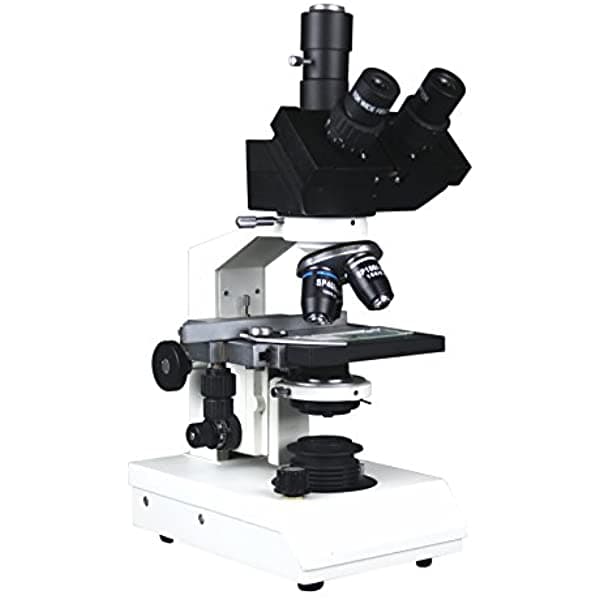 Radical 2500X Led Trinocular Médico Compuesto Clínica Veterinario Doctor Laboratorio Microscopio W Batería Backup Y Cámara Puerto Radical_450