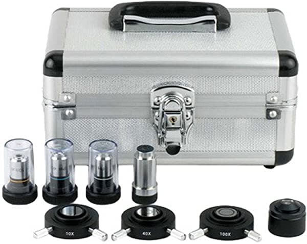 AmScope PCS Kit de Contraste de Fase para Microscopios Compuestos