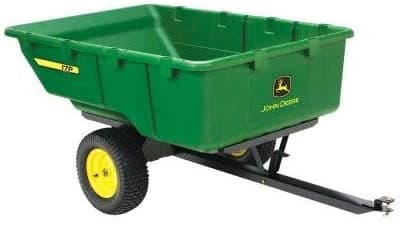 John Deere Carrito Utilitario De Polietileno De 1000 Libras. 17 Pies Cúbicos Detrás De PCT-17JD