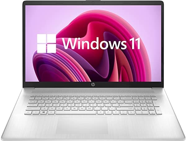 Hp Computadora Portátil 17 Pantalla Táctil Hd+ De 17.3 Pulgadas Amd Ryzen 5 5625U 32 Gb De Ram Ssd Pcie M.2 Nvme De 1 Tb Wi-Fi Teclado Retroiluminado Huella Digital Bluetooth Cámara Web Hdmi Windows 11 Home Plata Natural 17z