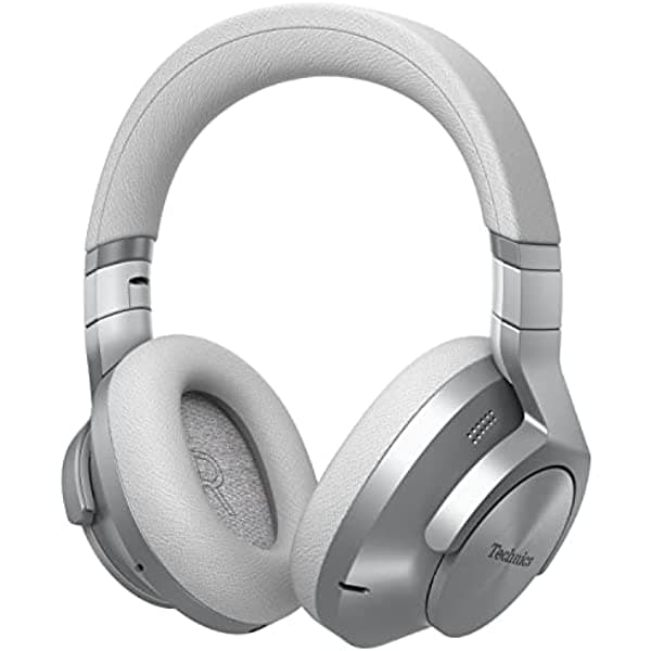 Technics Auriculares Inalámbricos Con Cancelación De Ruido Auriculares Bluetooth De Alta Fidelidad Con Conectividad Multipunto Calidad De Llamada Impresionante Y Ajuste Cómodo Eah-A800-S Plateado