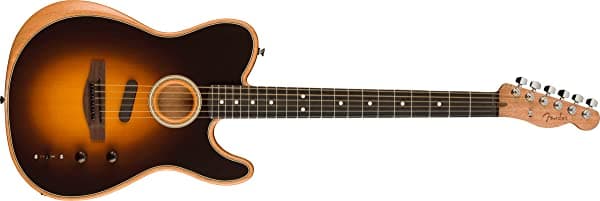 Fender Acoustasonic Player Telecaster - Guitarra Electroacustica Diapason de Palisandro Shadow Burst 972213260