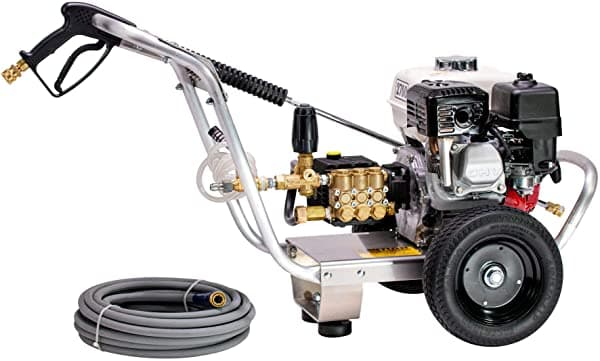 Pressure Pro E3027Hg Heavy Duty Profesional 2.700 Psi 3.0 Gpm Honda Lavadora A Presión Con Bomba General