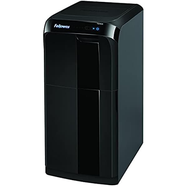 Fellowes Automax 500 C 500-Sheet Cross-Cut Auto Feed Trituradora Para Manos Libres Para Trituración (4652001)
