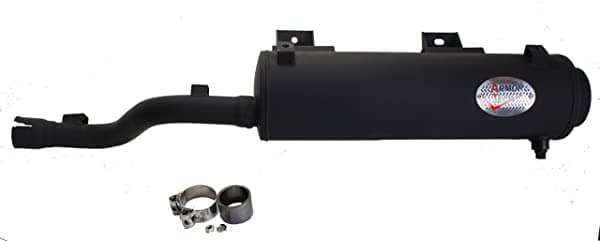 ATVWorks Compatible Con Honda Foreman 400/450 (1995-2004) (Trx400/Trx450) De Escape Y Silenciador De Repuesto