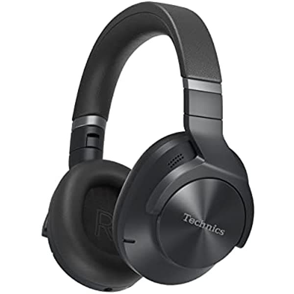 Technics Auriculares Inalámbricos Con Cancelación De Ruido Auriculares Bluetooth De Alta Fidelidad Con Conectividad Multipunto Impresionante Calidad De Llamada Y Ajuste Cómodo Eah-A800-K Negro