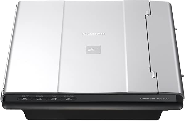 Canon CanoScan LiDE 700F - Escáner de cama plana, 9600x9600 dpi, USB de alta velocidad, 8.5"x11.7", color. 3297B003