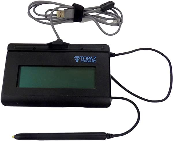Topaz Systems Signaturegem T-L462 Signature Pad T-Lbk462-Bsb-R