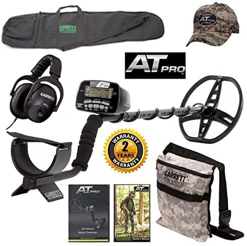 Garrett At Pro Detector De Metales Bolsa De Transporte De Detectores Multiuso Bolsa De Camuflaje Digger En Pro Cap Y Auriculares Ms-2