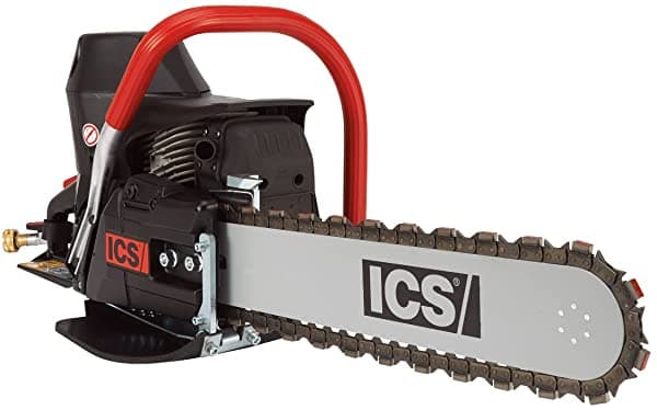 Ics 576153 680Es-14 Paquete De Motosierra De Corte De Hormigón Con Barra Guía De 14" Y Cadena Twinmax