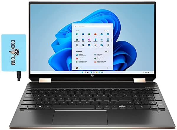 HP Spectre x360-16 Laptop 2-en-1 i7 16GB RAM 1TB SSD 16" Touch 3072x1920 Pen Huella Wi-Fi Win 11 Home Hub