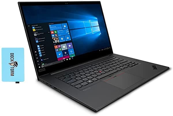 Lenovo Laptop Thinkpad Home & Business (Intel I9-10885H De 8 Núcleos 16 Gb De Ram 1 Tb Pcie Ssd Quadro T2000 Max-Q 15.6" Full Hd (1920 X 1080) Huella Digital Wifi Bluetooth Win 10 Pro) Con Hub