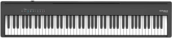 Roland FP-30X Piano Digital Amplificador Potente y Parlantes Estéreo. Teclado 88 Notas Marfil Auténtico. Negro FP-30X-BK