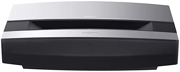 Xgimi Aura 4K Uhd Ultra Short Throw Proyector Láser Para Cine En Casa 2400 Lúmenes Ansi 80% Dci-P3 Y 90% Rec.709 Hdr10 60W Harman Kardon Speakers Android Tv 10.0 Fundición Inalámbrica