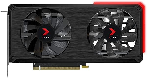 PNY GeForce RTX 3060 Ti 8GB XLR8 Gaming Revel Epic-X RGB Dual Fan - Placa de video LHR VCG3060T8LDFXPPB