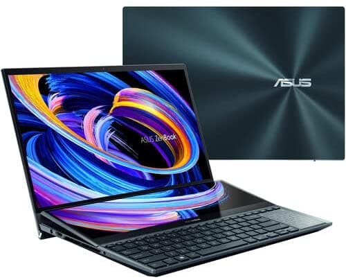 Computer Upgrade King CUK ROG Zephyrus Duo 16 Gaming Notebook (NVIDIA GeForce RTX 4080, AMD 16 Core Ryzen 9 7945HX, 32GB RAM, 2TB NVMe SSD, MUX Switch, Windows 11P) (by_ASUS) UX535LI-XH77T