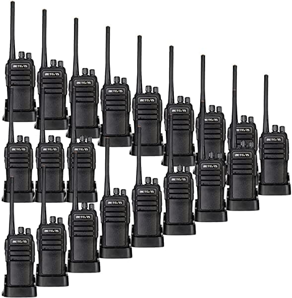 Retevis Rt21 Walkie Talkies 20 PackRadio Bidireccional De Largo Alcance RecargableRadios Robustos De 2 VíasSeñal Fuerte EstablePara La Fabricación De Educación Empresarial USA9118B4-C9018A