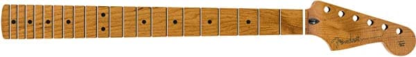 Fender Stratocaster Tostado - Mástil de guitarra eléctrica de arce, 21 trastes altos estrechos, 9.5 pulgadas, perfil en C 0990502920